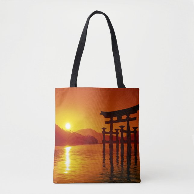 O-Torii-grind, Itsukushima-helgedom, Miyajima Tygkasse (Framsida)