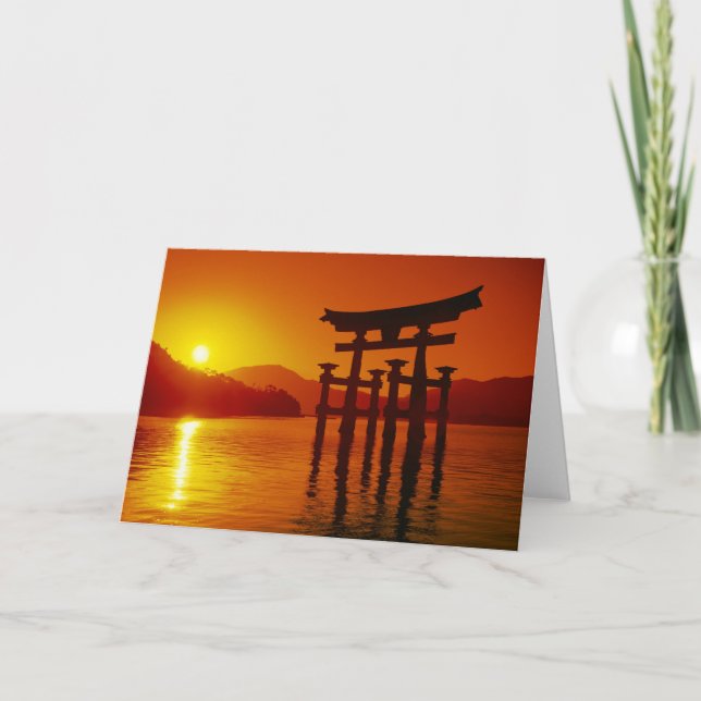 O-Torii Grind, Itsukushima shrine, Miyajima Kort (Framsida)