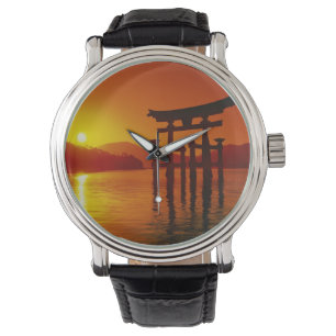 O-Torii-porten, Itsukushima-helgedomen, Miyajima, Armbandsur