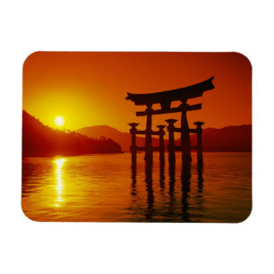 O-Torii-porten, Itsukushima-helgedomen, Miyajima, Magnet