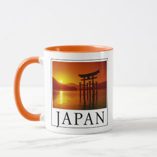 O-Torii-porten, Itsukushima-helgedomen Miyajima, Mugg