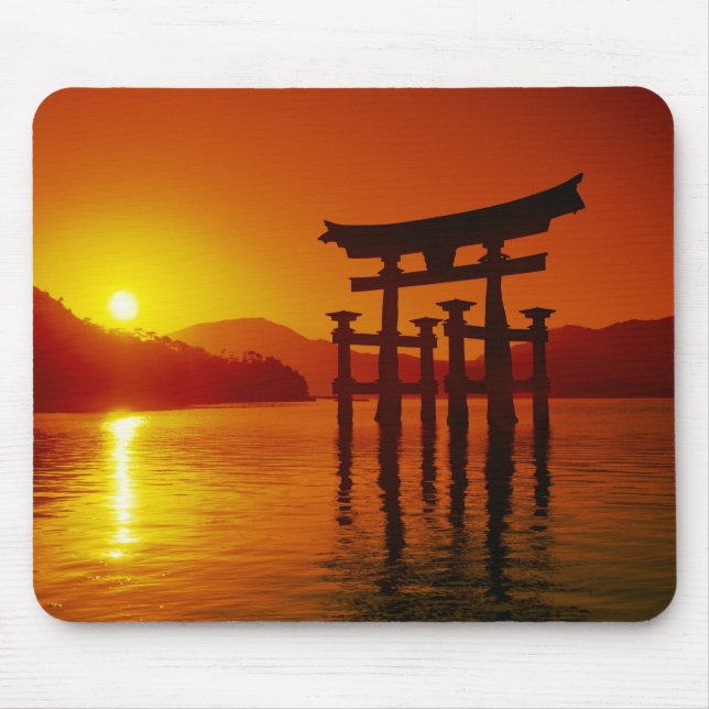O-Torii-porten, Itsukushima-helgedomen, Miyajima, Musmatta (Framsidan)
