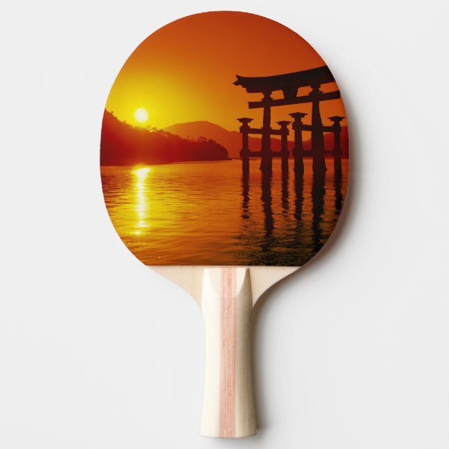 O-Torii Porten, Itsukushima helgedomen, Miyajima, Pingisracket (Framsidan)