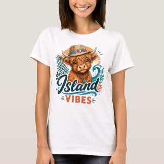 Ö tropical Highland-ko Graphic T Shirt