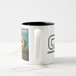 OA grundläggande logotyp och grafisk mugg