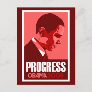 Oabma Red Progress-vykort Vykort