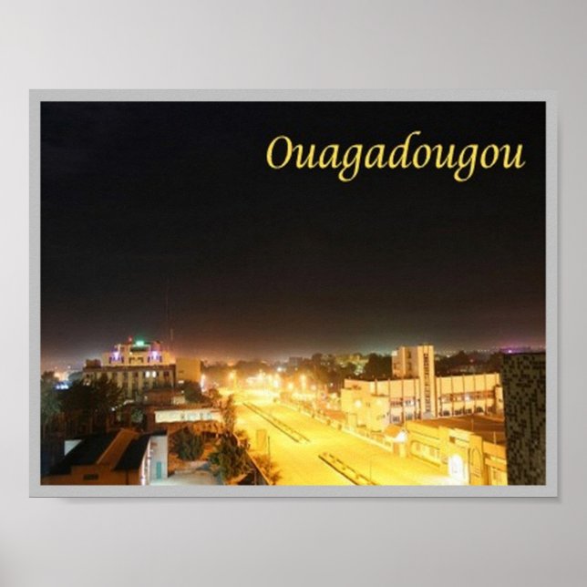Oagadougou - poster (Framsidan)