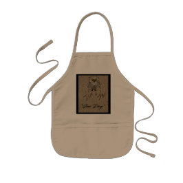 Öagle Baby & Footprint in the Sand "One Day" Barnförkläde