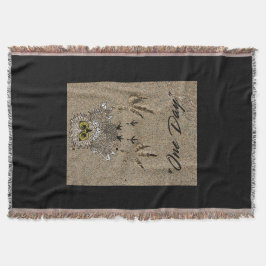 Öagle Baby & Footprint in the Sand "One Day" Filt