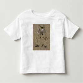 Öagle Baby & Footprint in the Sand "One Day" T Shirt