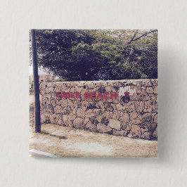 Öagle Beach - Knapp för 2 tum kvadrat