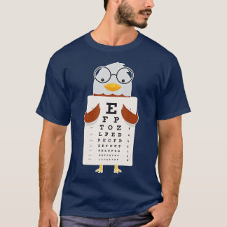 Öagle Bird Öga Chart Snellen Chart T Shirt