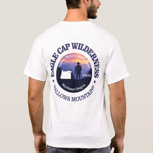 Öagle Cap Wilderness (rd2) T Shirt (Baksida)