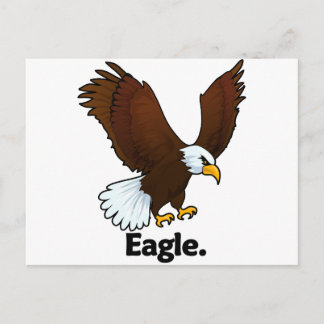 Öagle. Eagle Vykort