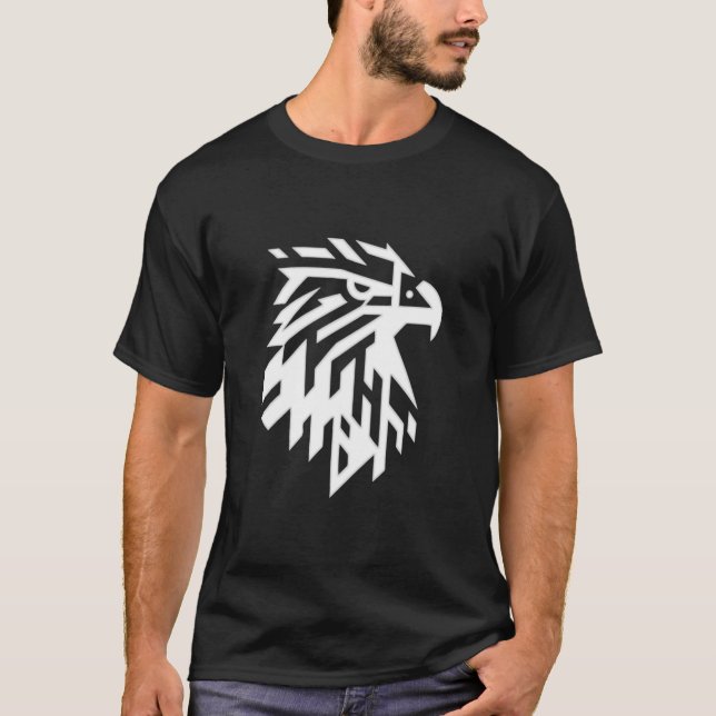 Öagle, fågel t shirt (Framsida)