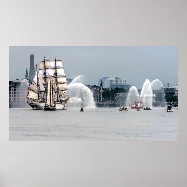 Öagle följer efter Äventyr Poster (Framsidan)