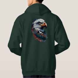 Öagle Head och Stylized Mountain Hoodie