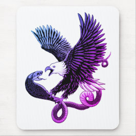 Öagle och Snake Musmatta