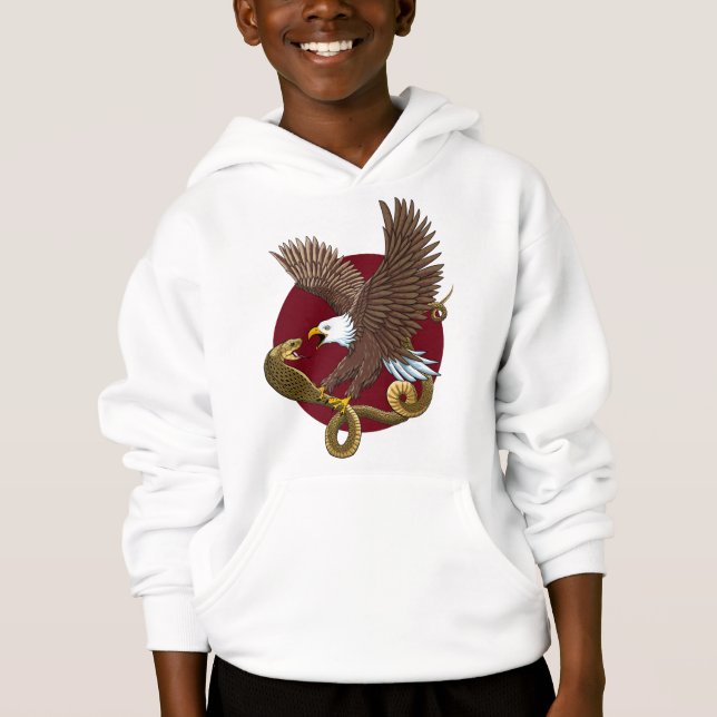 Öagle och Snake T Shirt (Framsida)