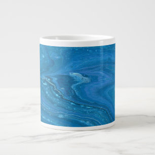 Öagle Öga 3 Coola Blue Abstrakt Mugg Jumbo Mugg