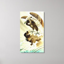 Öagle över Vågar Tsuchiya Koitsu 1930-talet Canvastryck