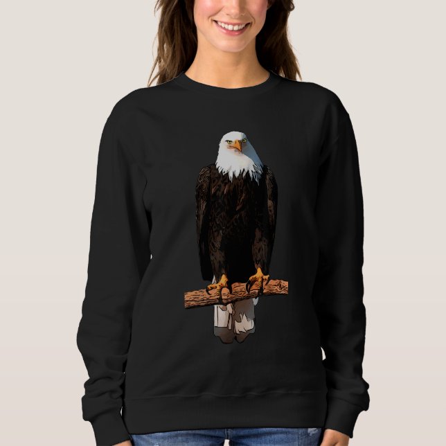 Öagle Print Animal Eagles Motif Bald Children Anim T Shirt (Framsida)
