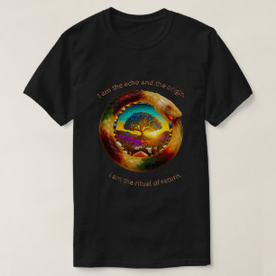 Öagle & Snake Livets träd 006a T-Shirt
