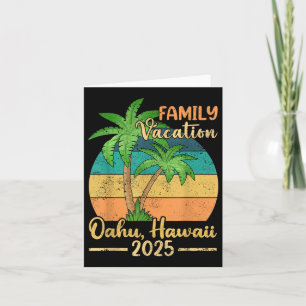Oahu Hawaii Beach Family Vacation 2025 Sommar Kort