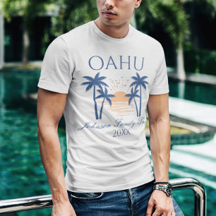 Oahu Hawaii Family Vacation Resa T-Shirt
