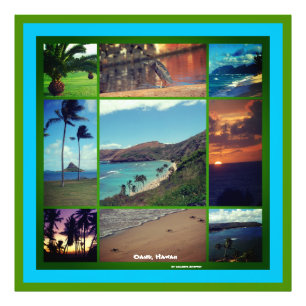 Oahu, Hawaii Fototryck