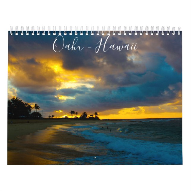 Oahu - Hawaii Kalender (Omslag)