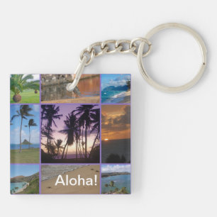 Oahu, Hawaii Keychain