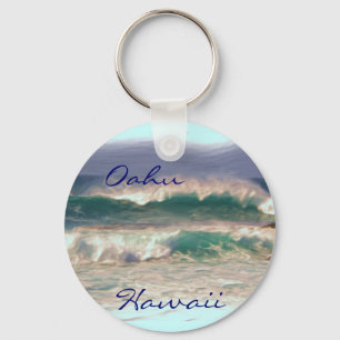 Oahu Hawaii keychain Nyckelring