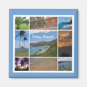 Oahu, Hawaii Magnet