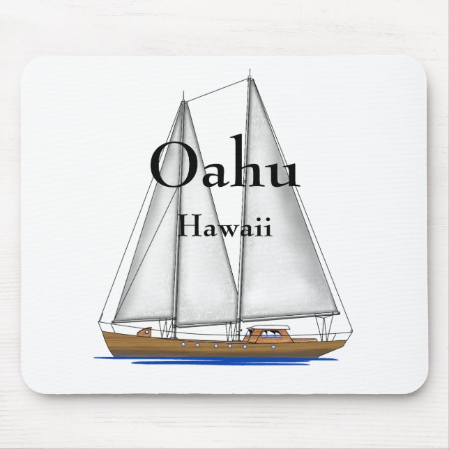 Oahu Hawaii Musmatta (Framsidan)