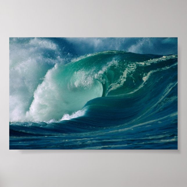 Oahu, Hawaii Poster (Framsidan)