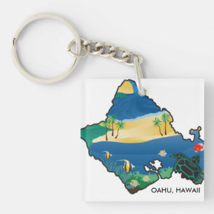 Oahu Hawaii sköldpadda