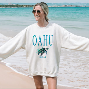 Oahu Hawaii Vacation Grunge T Shirt