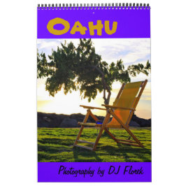 Oahu Hawaii väggkalender Kalender