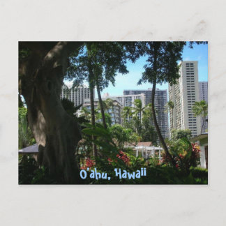 O'ahu, Hawaii-vykort Vykort