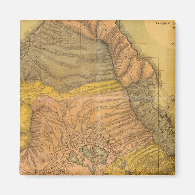 Oahu, Hawaiianska öarna Magnet (Framsidan)