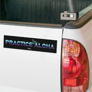 Oahu Practice Aloha Chiller Shaka (Hitt lös) Bildekal
