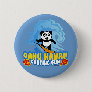 Oahu som surfar pandaen knapp