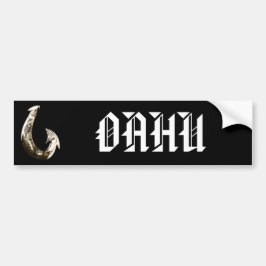 OAHU - stammen Krok Bildekal