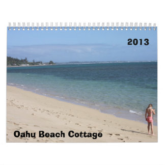 Oahu strandstuga 2013 kalender