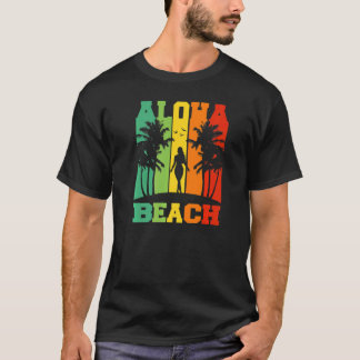 Oahu Tropical Island Maui Beach Party Hawaii T Shirt