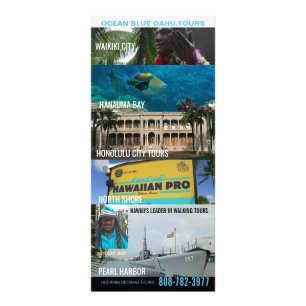OAHUBLUEOAHU.TOURS REKLAMKORT