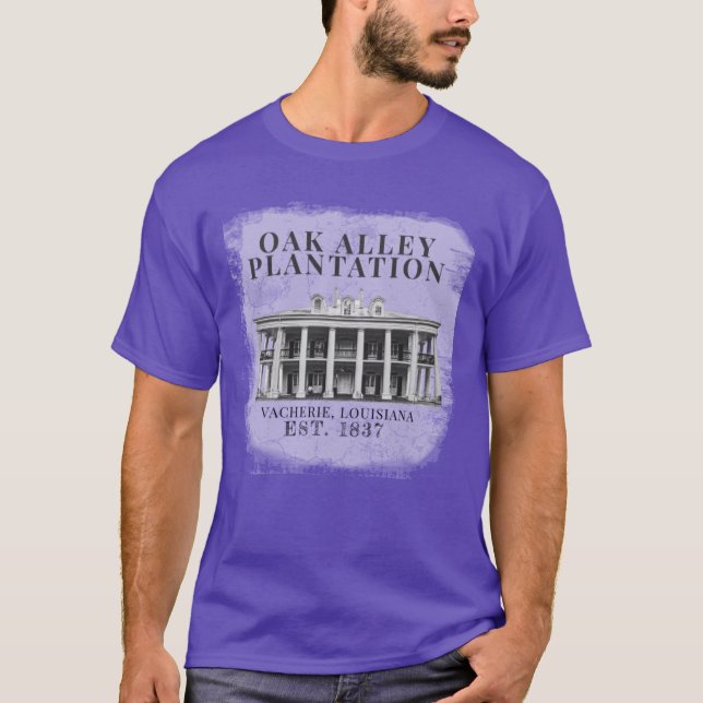 Oak Alley Plantation T Shirt (Framsida)