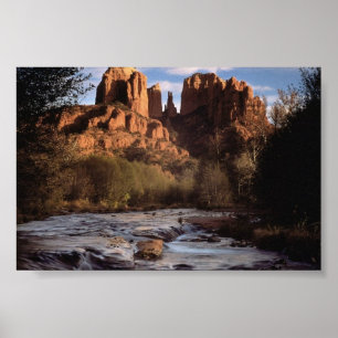 Oak Bäck Canyon, Sedona, Arizona Poster