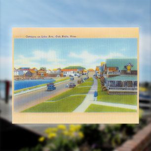 Oak Bluffs på Martha's Vineyard Vykort